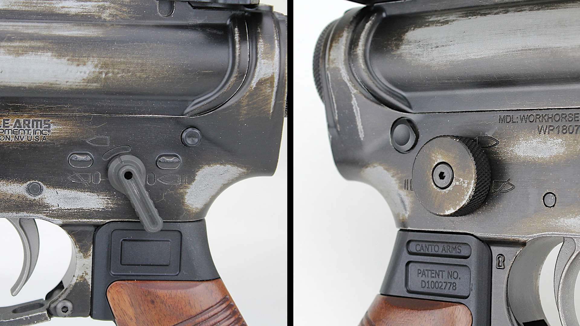 Safety selector switch