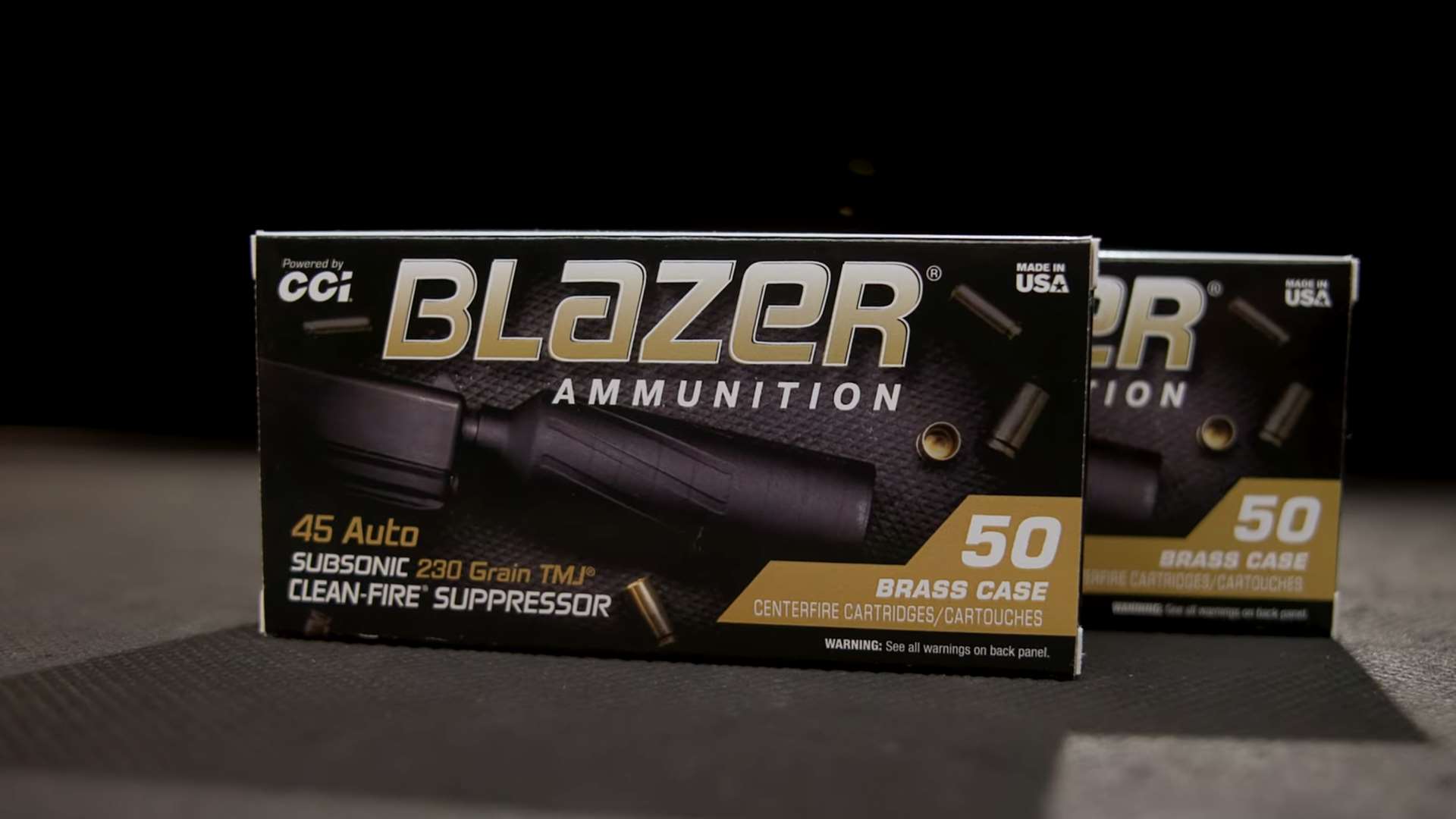 Blazer Brass Clean-Fire Suppressor ammo
