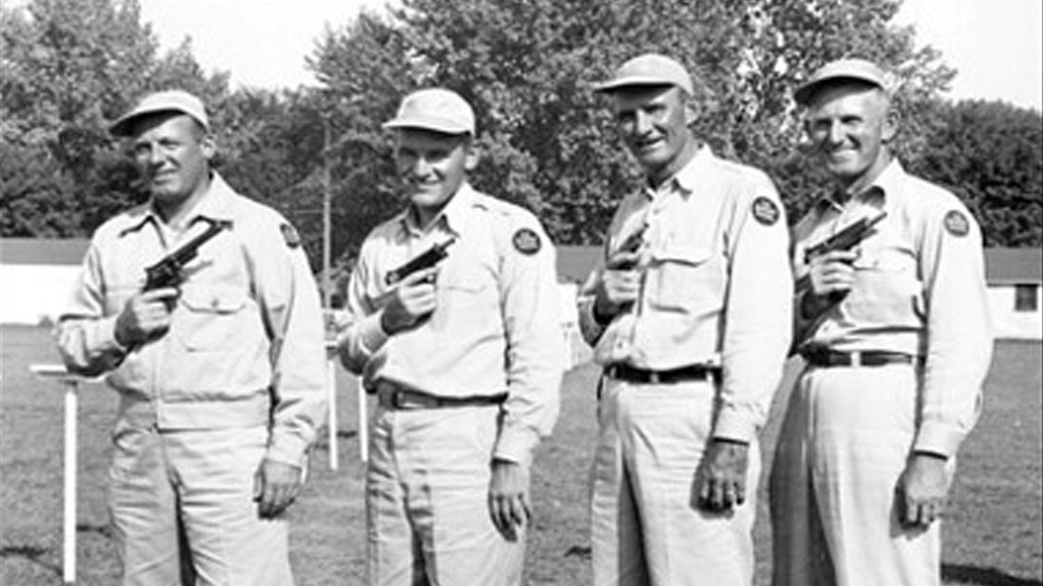 National Pistol Team Champions at Camp Perry in 1954.
