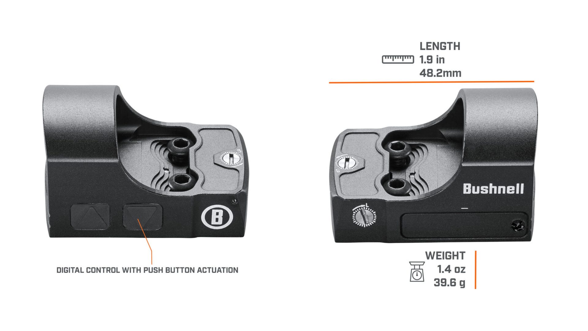 Bushnell RXS-100 reflex sight features