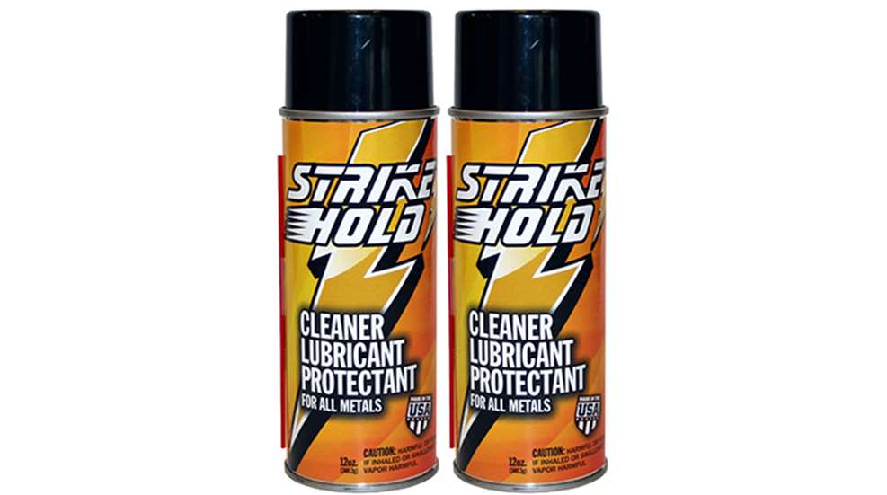 New: StrikeHold Gun Cleaner And Lubricant