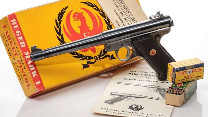 Ruger Mark 1 rimfire pistol