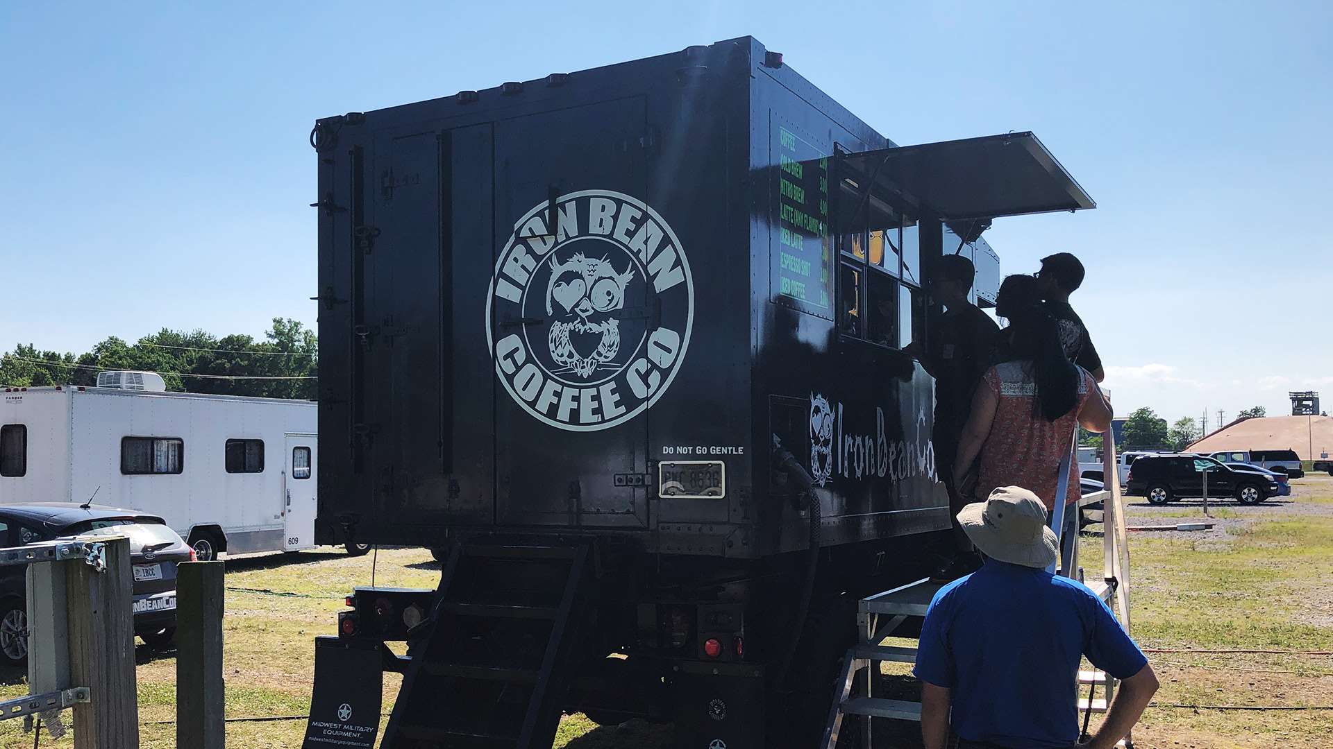 Iron Bean Coffee truck at 2019 NRA National Pistol Championships