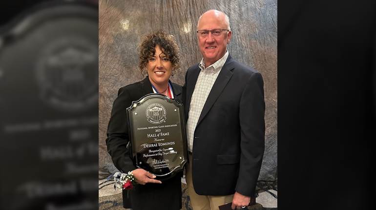 Desirae Edmunds Takes Her Place in the NSCA Hall of Fame | An NRA Shooting Sports Journal