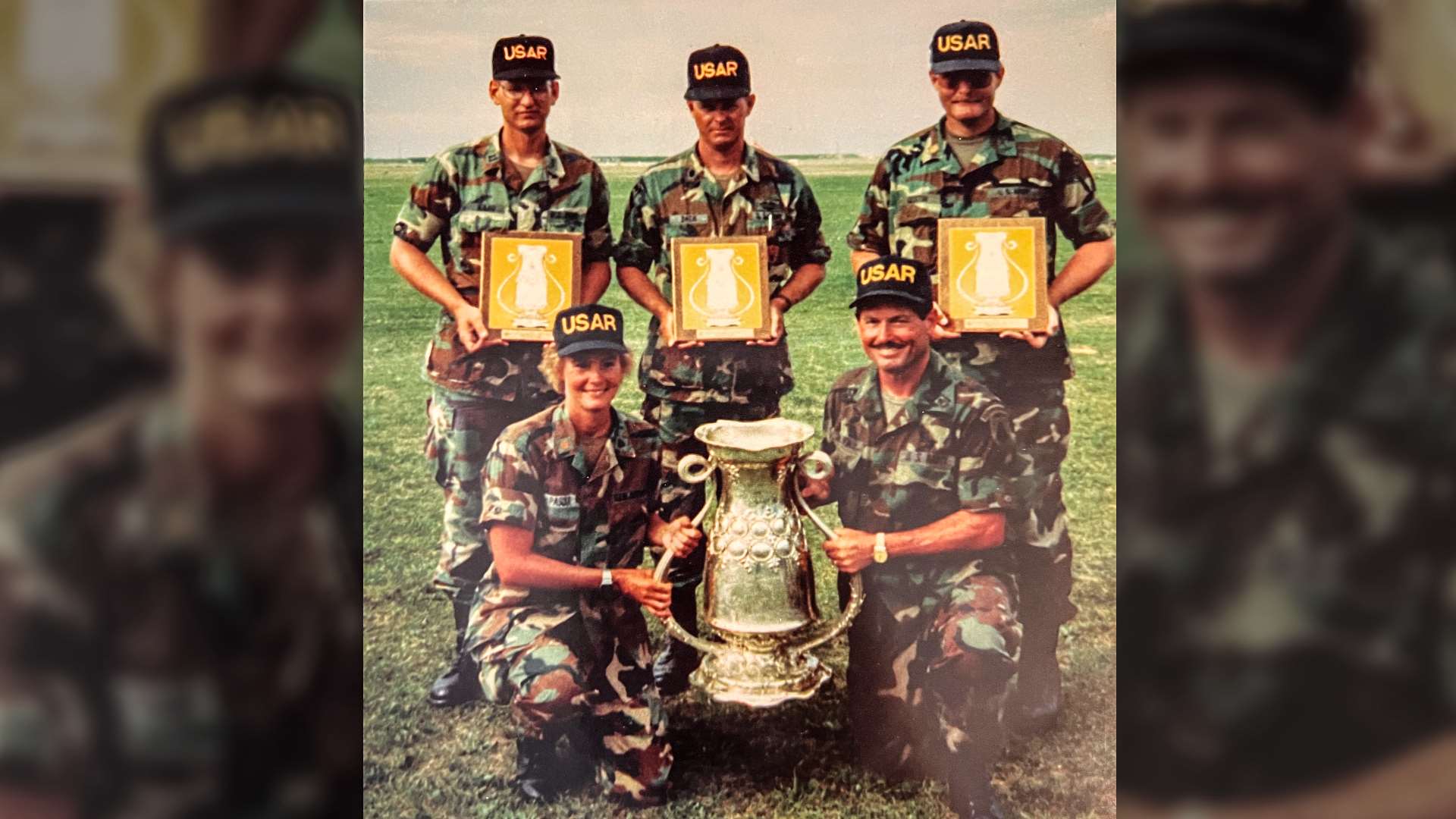 1990 Herrick Trophy Team Match winner "USAR Blue Team"