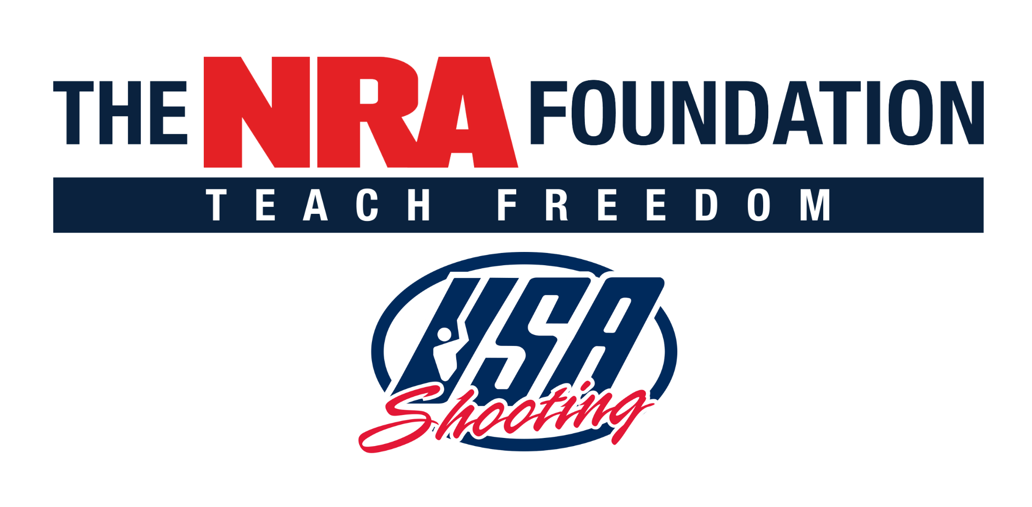 NRA Foundation &amp; USA Shooting logos