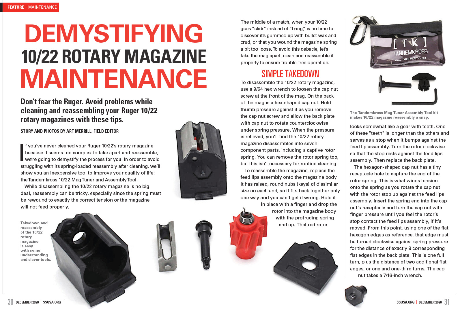 Ruger 10/22 rotary magazine maintenance