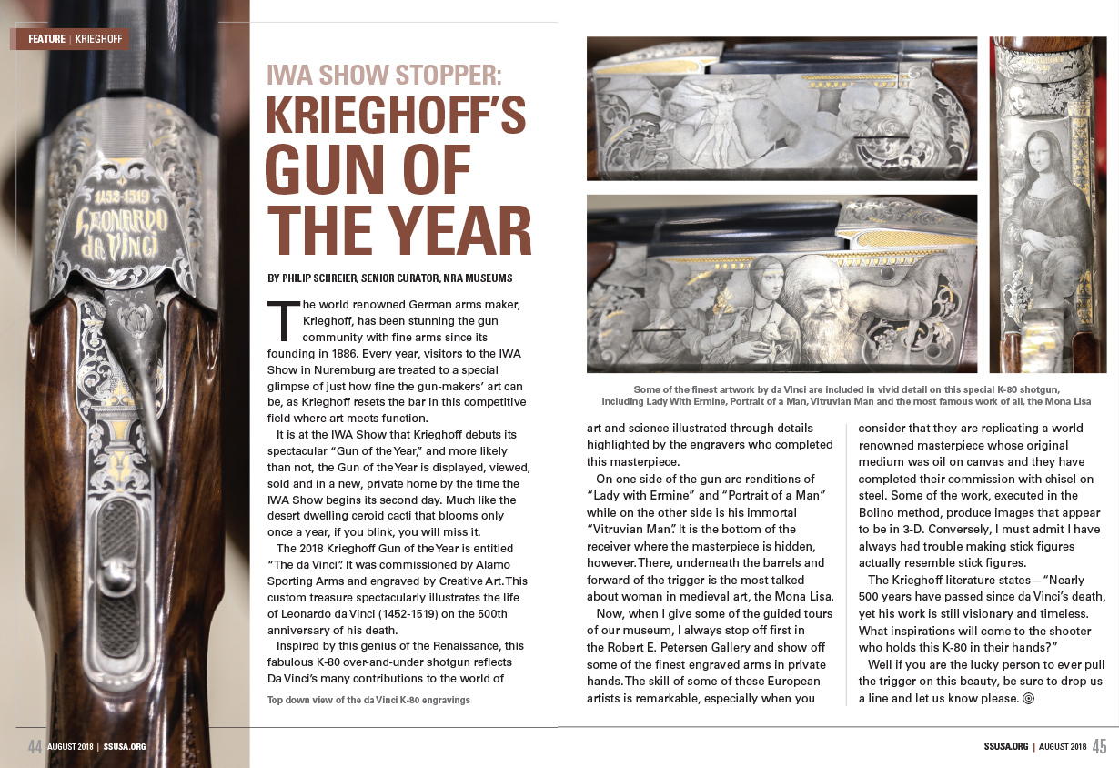 Krieghoff&#x27;s Gun of the Year | Shooting Sports USA