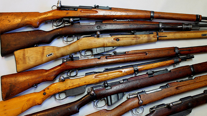 Vintage Military Rifle examples
