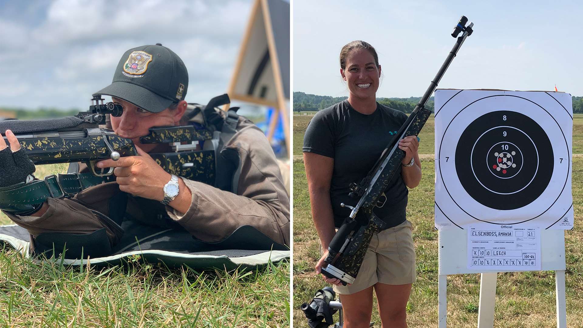 Amanda Elsenboss at Camp Atterbury, 2019