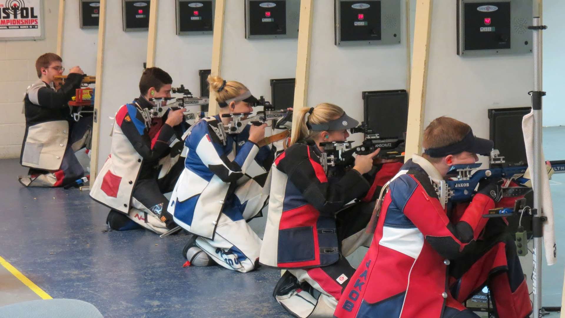 Akron Zips rifle team