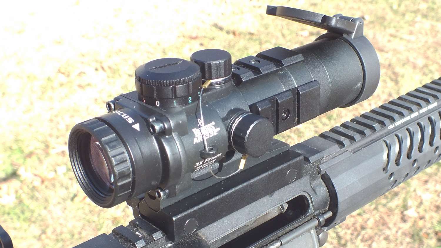 Burris AR 332 illuminated reticle