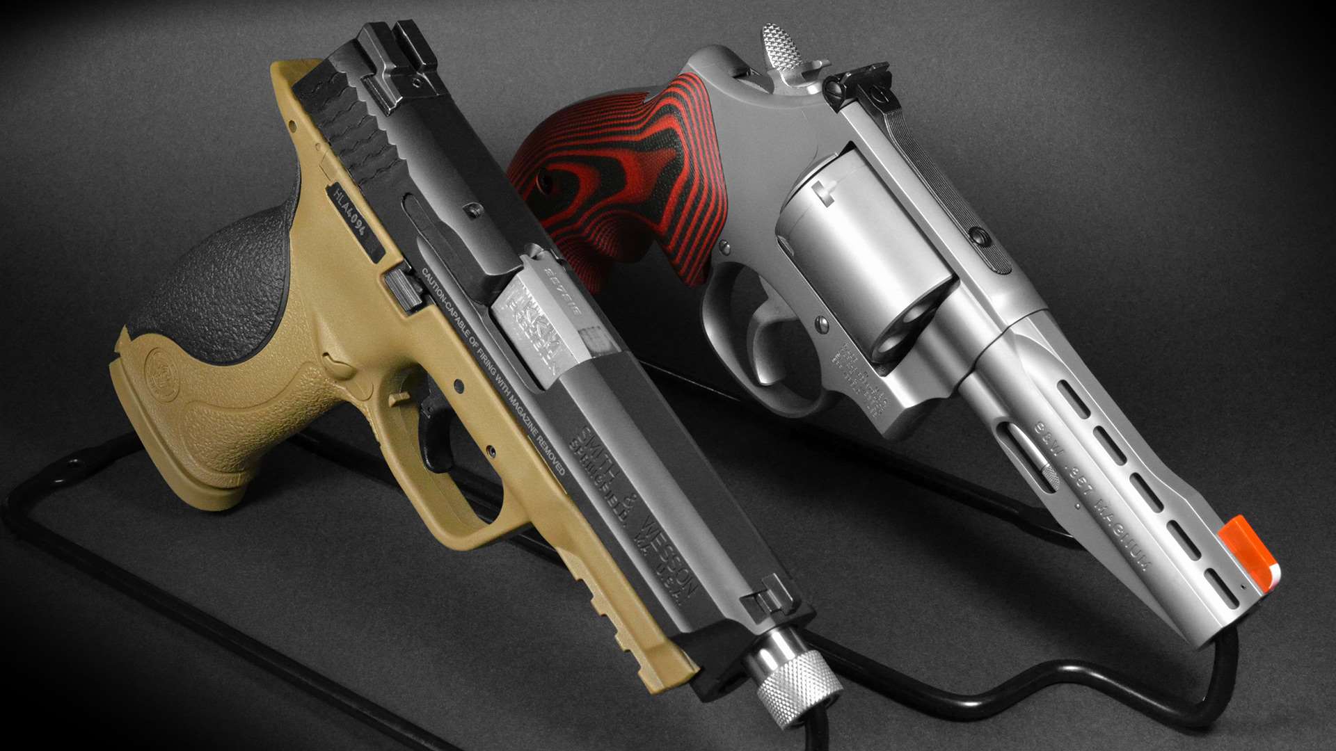 Pistol and revolver