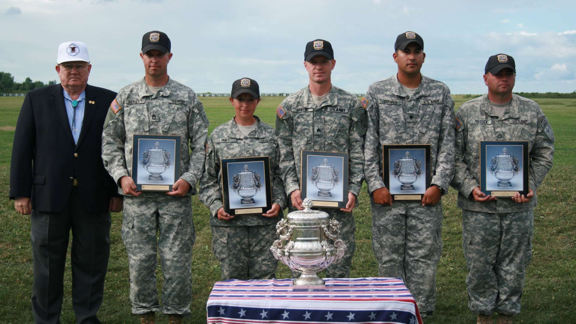 Team Praslick at 2008 Camp Perry Long Range Nationals