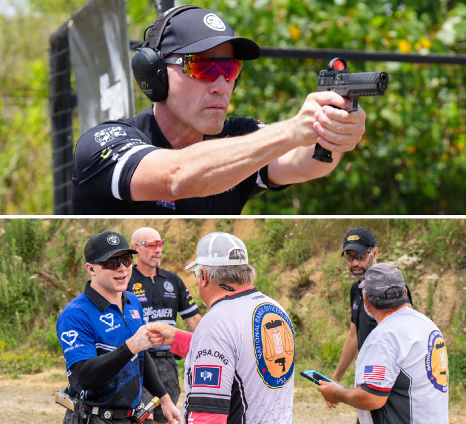 Max Michel &amp; Christian Sailer at 2025 USPSA Factory Gun Nationals