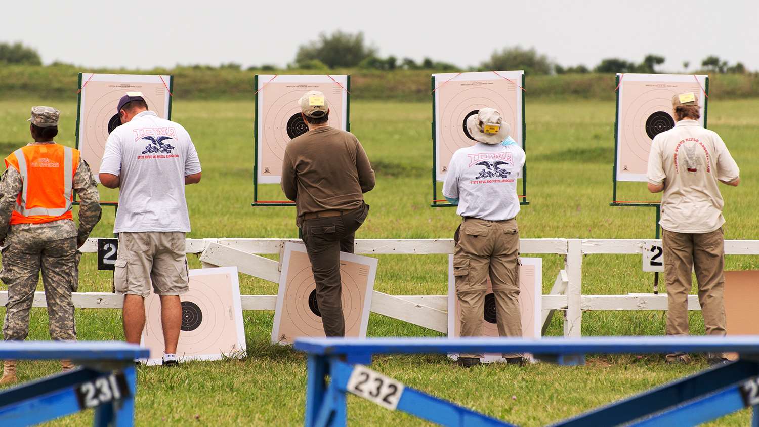 Scoring targets at the NRA Nationals, Camp Perry, Ohio