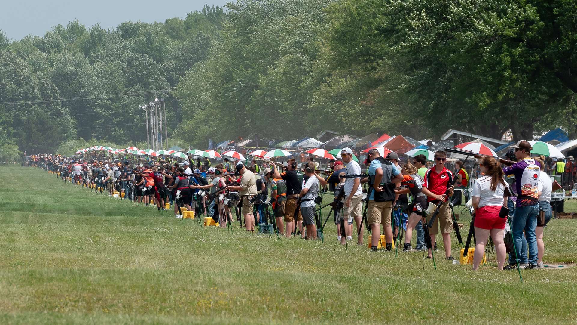 USA High School Clay Target League trap line