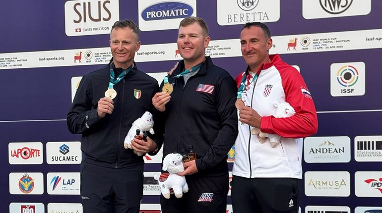 Hinton Captures Men’s Trap Gold At 2025 ISSF Lima World Cup | An NRA Shooting Sports Journal