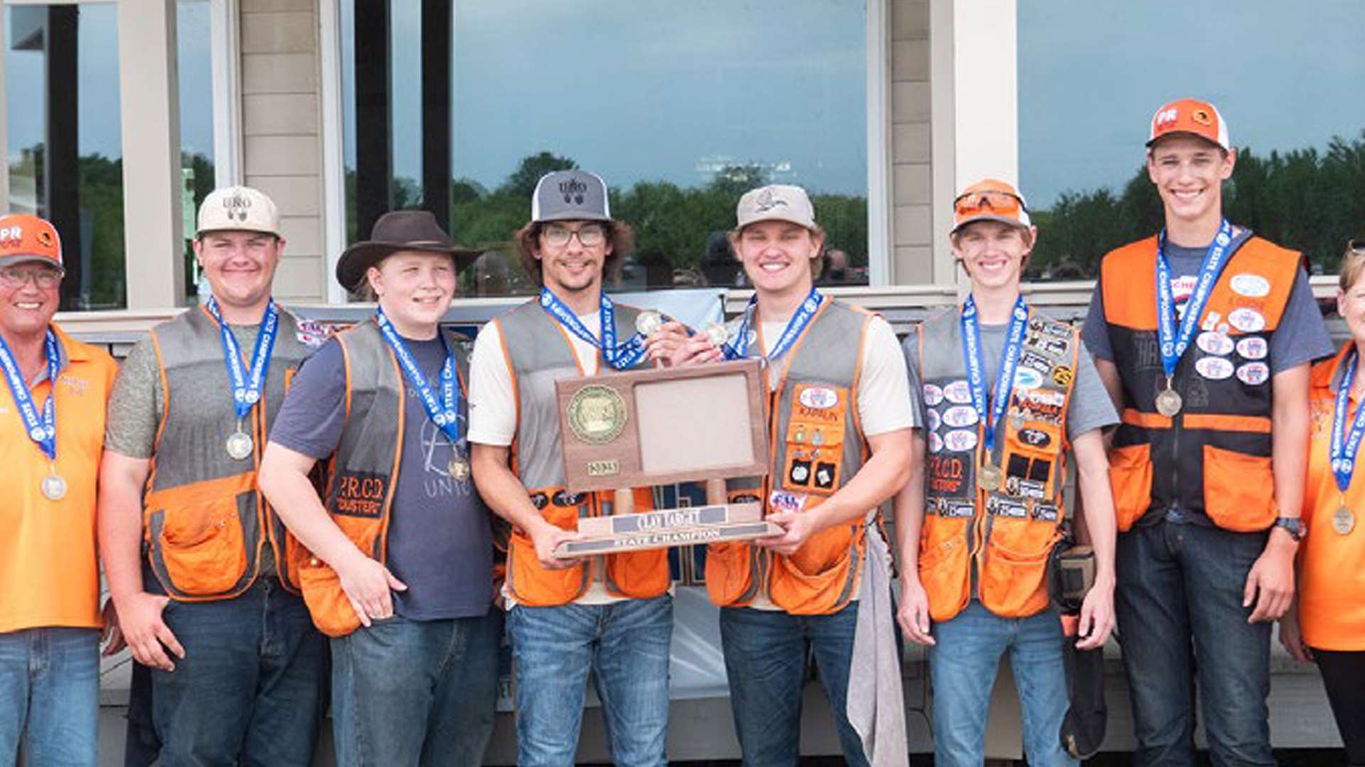 USA Clay Target League student-athletes at 2025 National Championship