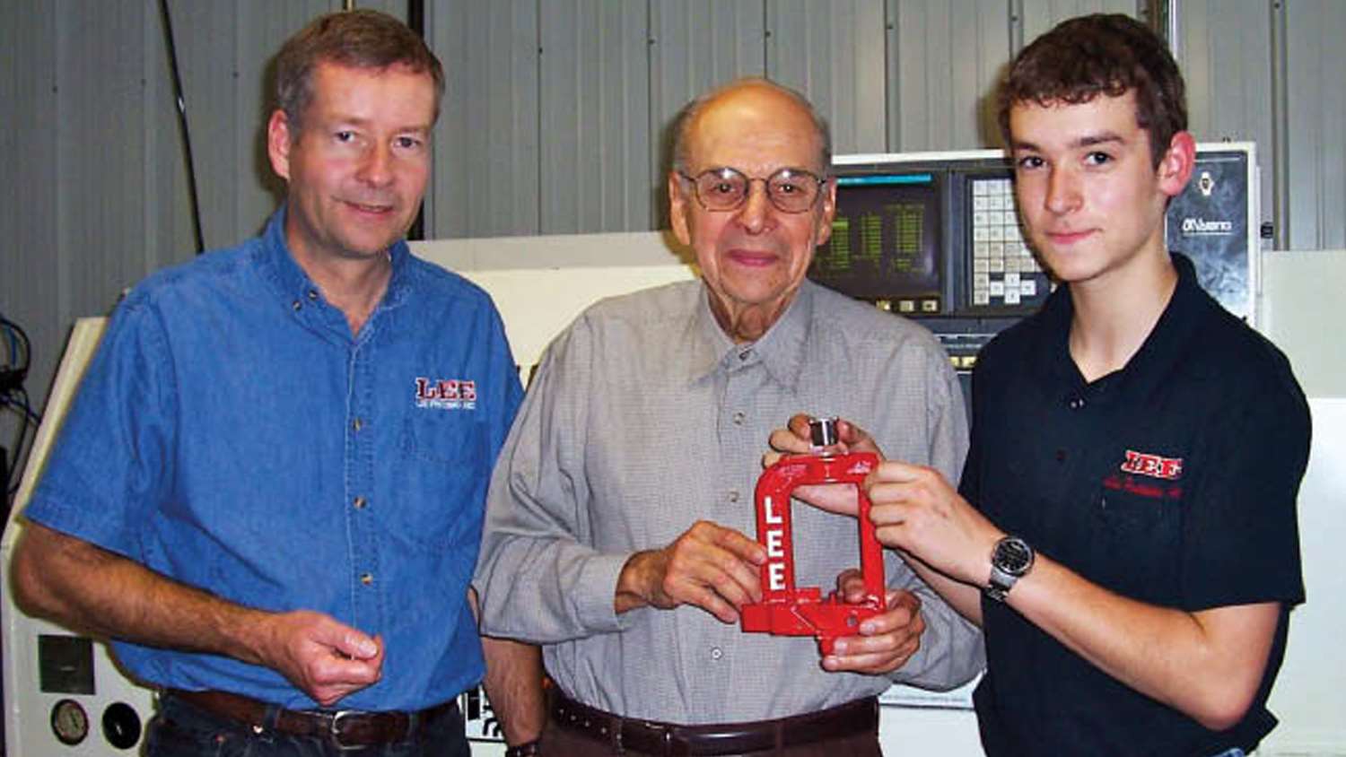 John, Richard and Peter Lee of Lee Precision