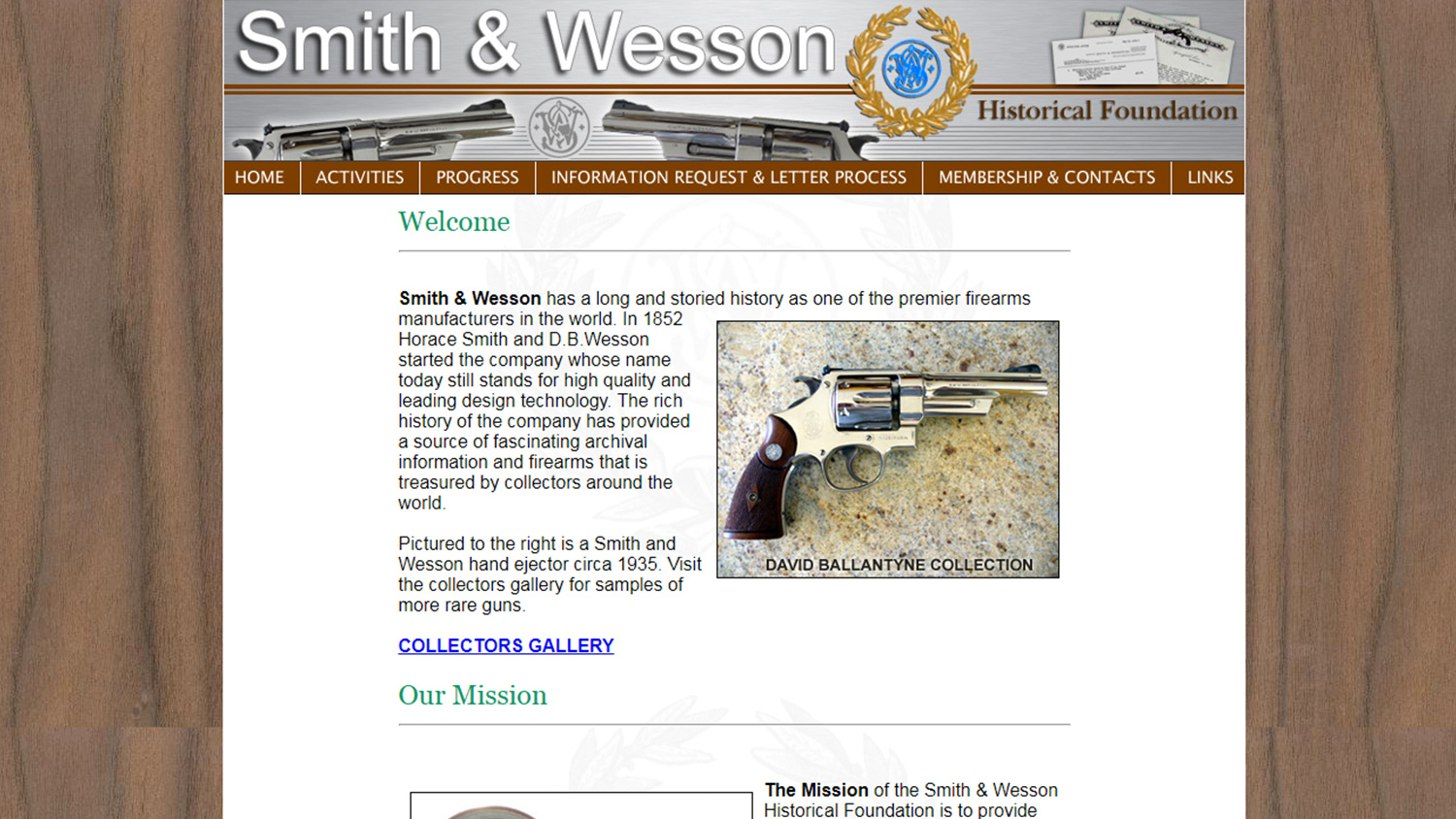 Smith &amp; Wesson Historical Foundation