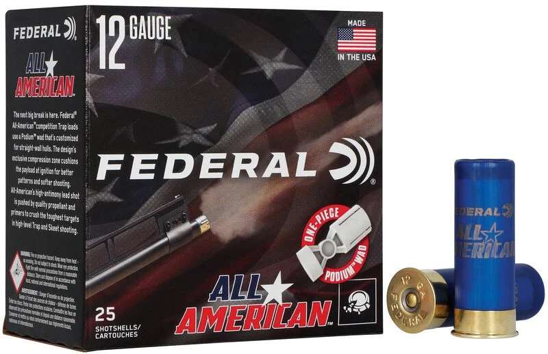 Federal All-American Target Loads for Trap and Skeet