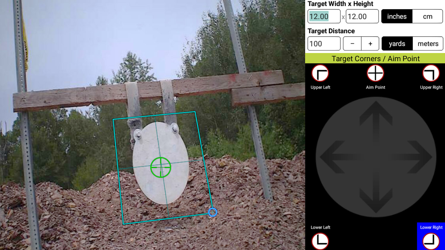 SME Bulleye Target Camera system
