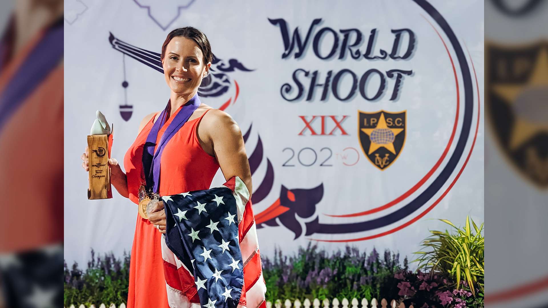 Jessie Harrison at IPSC World Shoot