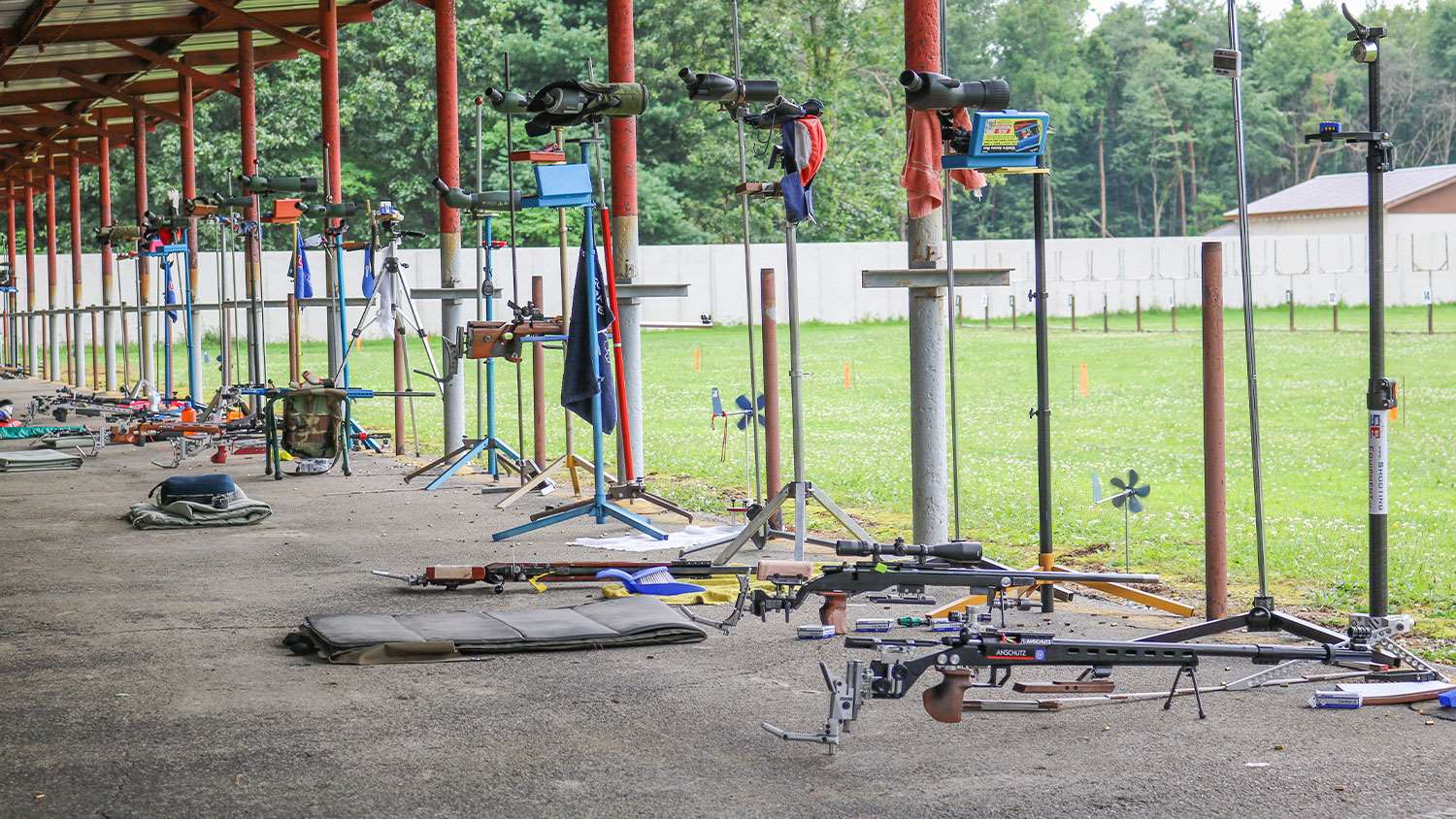 Smallbore rifle firing line | 2019 NRA National Championships