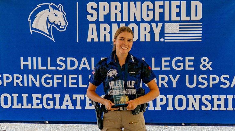 Kayla Mullin Claims USPSA Collegiate Limited Title at Hillsdale College | An NRA Shooting Sports Journal