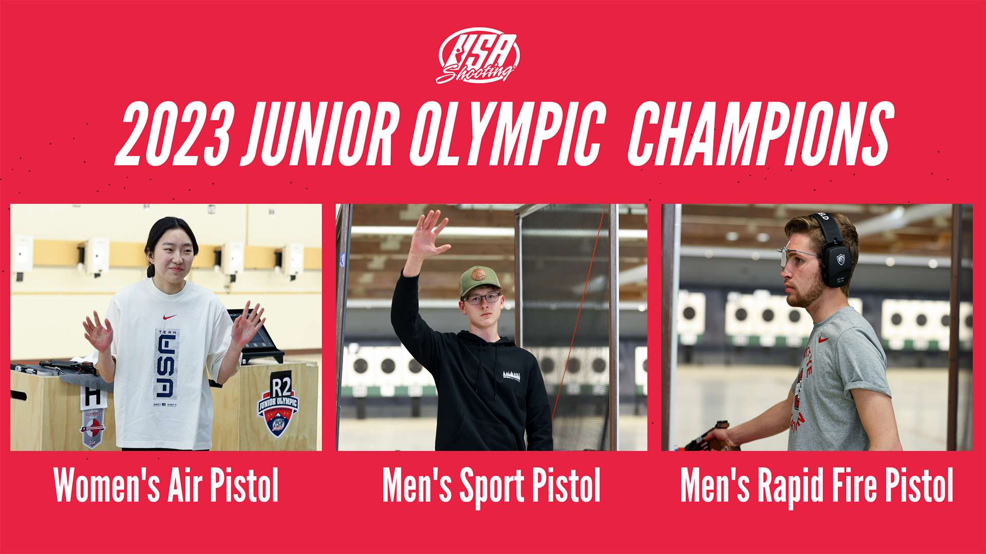 2023 Junior Olympic Pistol Champions