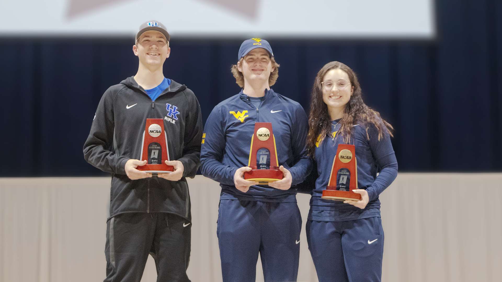 Air rifle individual podium