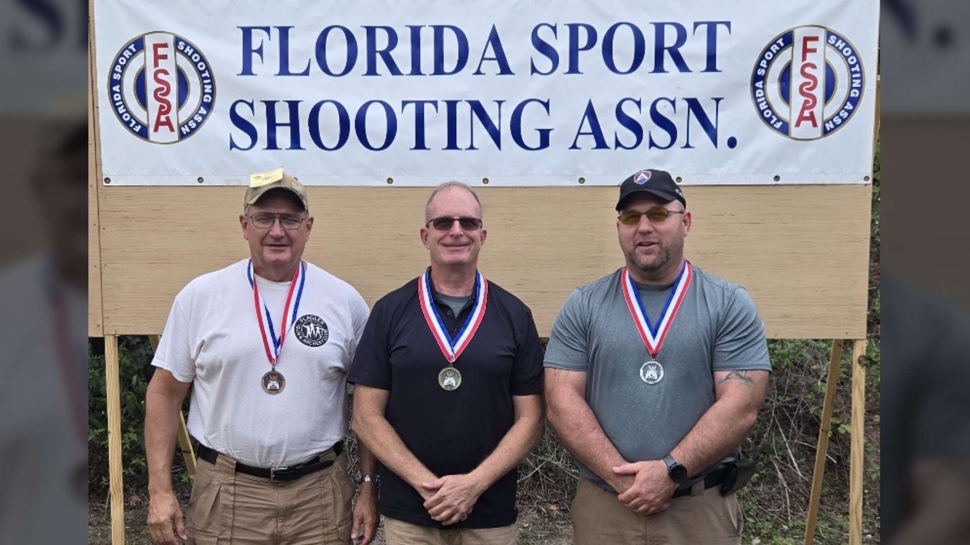 NRA Distinguished Revolver Match top three