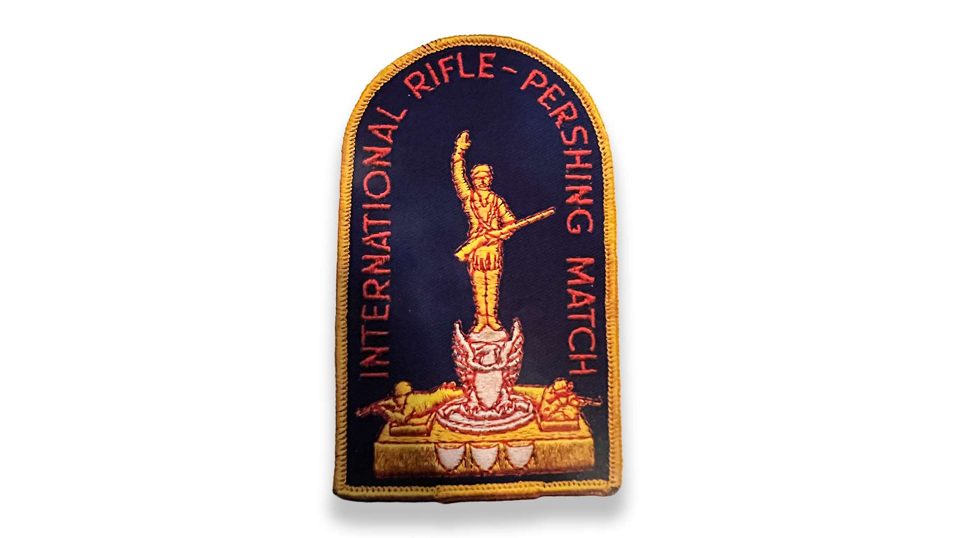Pershing Rifle Match patch from 1989