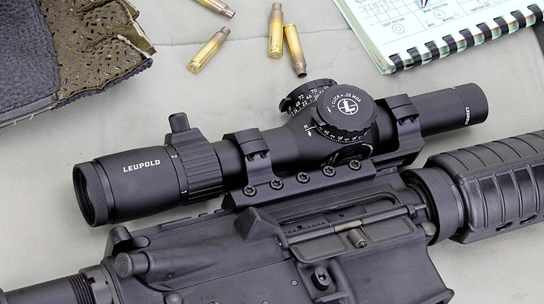 Dedicated To High Power: Leupold’s Mark 4HD 1-4.5X 24 mm M1C3 SFP HPR-1 Optic | An NRA Shooting Sports Journal