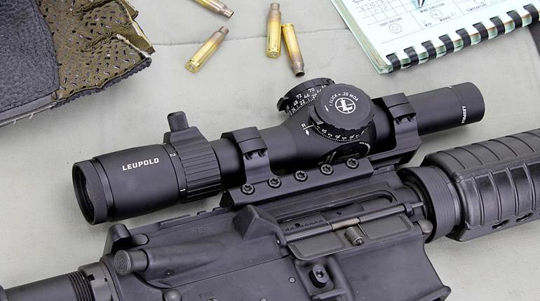 Dedicated To High Power: Leupold’s Mark 4HD 1-4.5X 24 mm M1C3 SFP HPR-1 Optic | An NRA Shooting Sports Journal