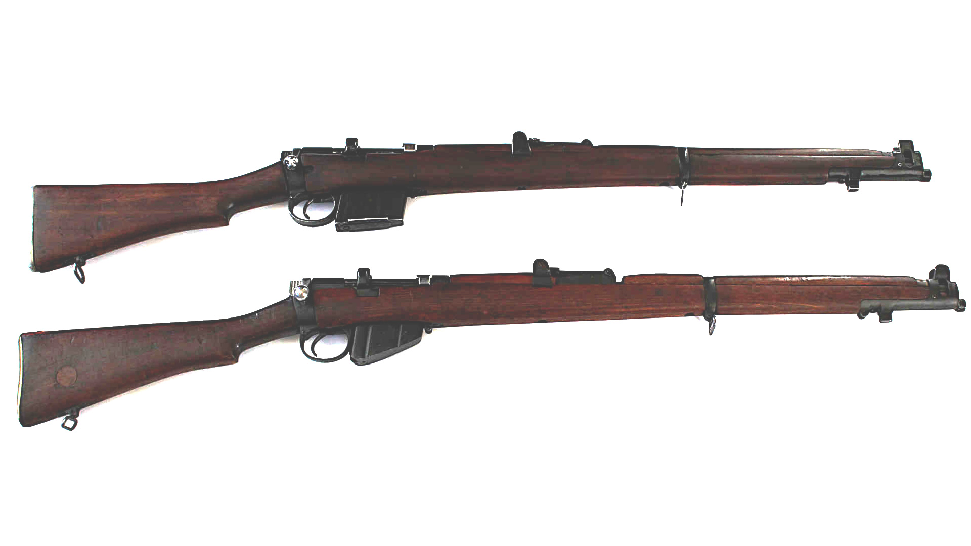 Ishaphore and British Enfield rifles