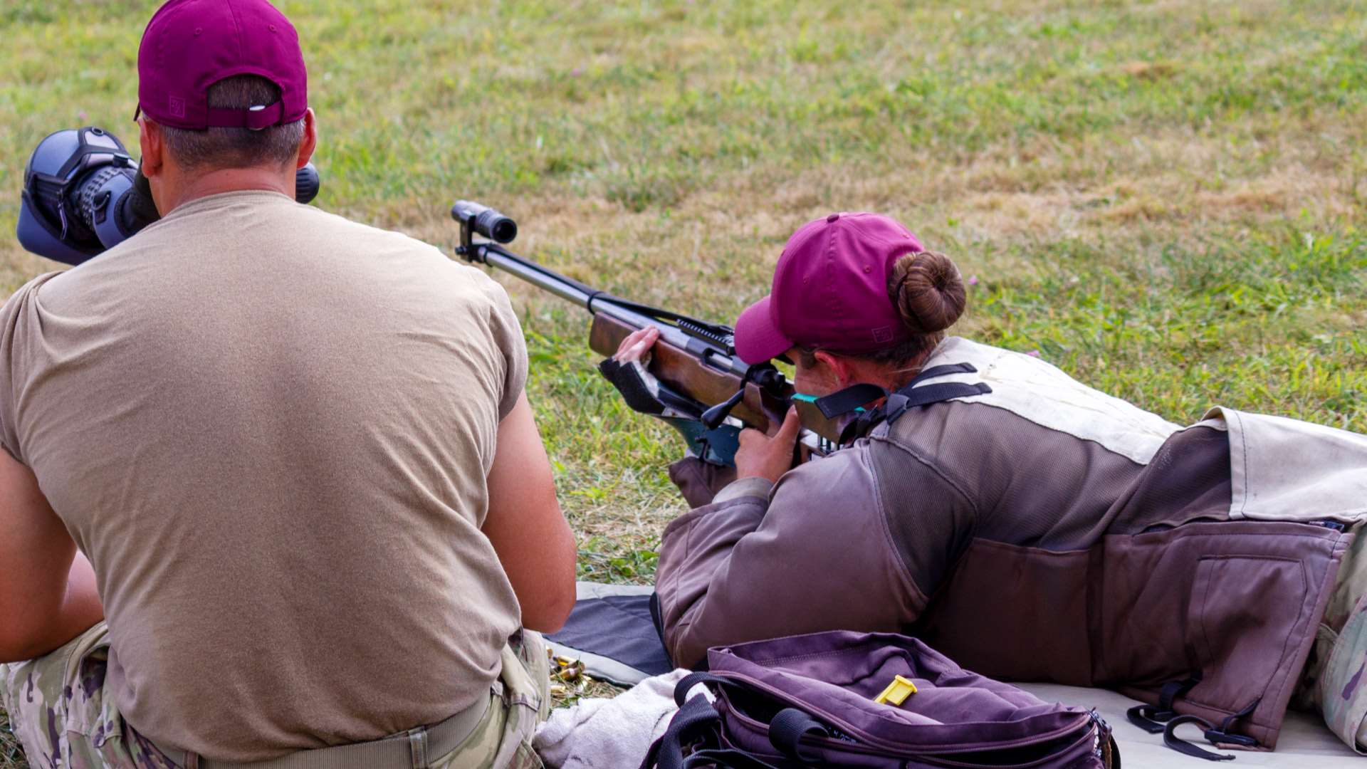 Amanda Elsenboss at Camp Atterbury