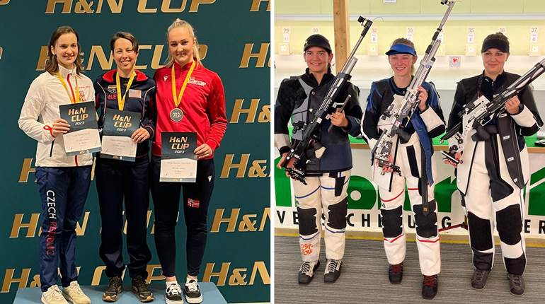USA Shooting: Sagen Maddalena, Alison Weisz Earn Gold Medals At Back-To-Back European Competitions | An NRA Shooting Sports Journal