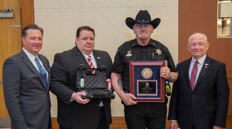 NRA Honors Deputy Mark Johns, the 2022 Law Enforcement Officer of the Year | An NRA Shooting Sports Journal