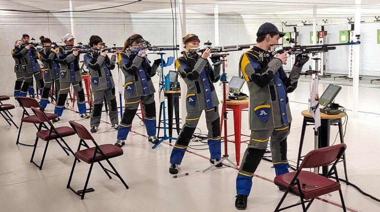 Collegiate Rifle: Career Highs Power Akron to Bean Pot Title | An NRA Shooting Sports Journal
