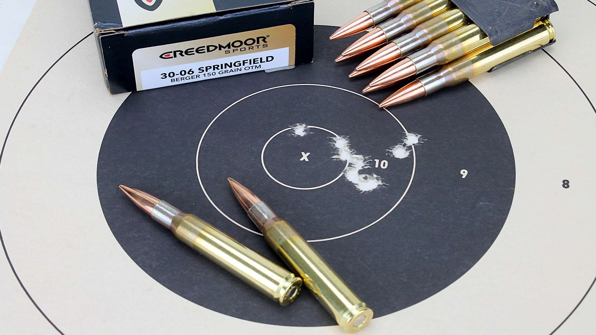 New .30-06 ammo at at 100 and 200 yards