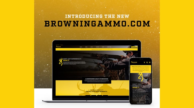 Browning Ammunition Unveils Redesigned Website | An NRA Shooting Sports Journal