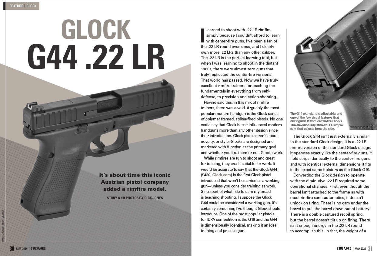 Glock G44 Rimfire Pistol