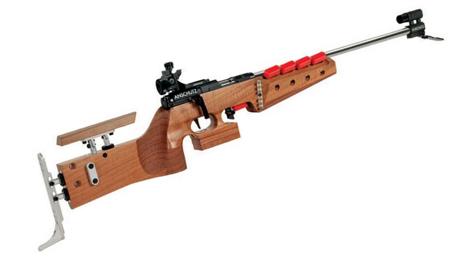 Typical biathlon rifle