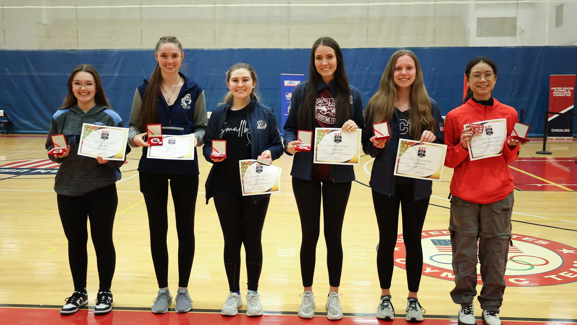 Eley High School All-American Smallbore Rifle Team