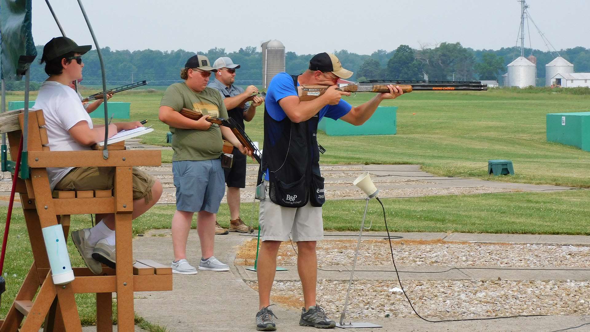 Joe Charnigo at trap match