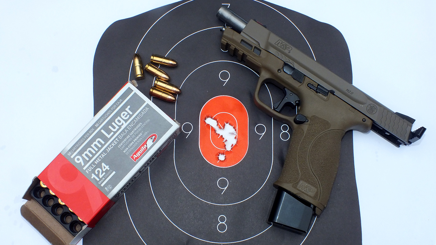 Smith &amp; Wesson M&amp;P Competition Build with Aguila Ammunition