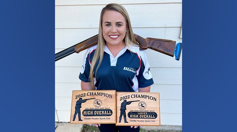 Rachel Barringer Wins Texas State Skeet Championship