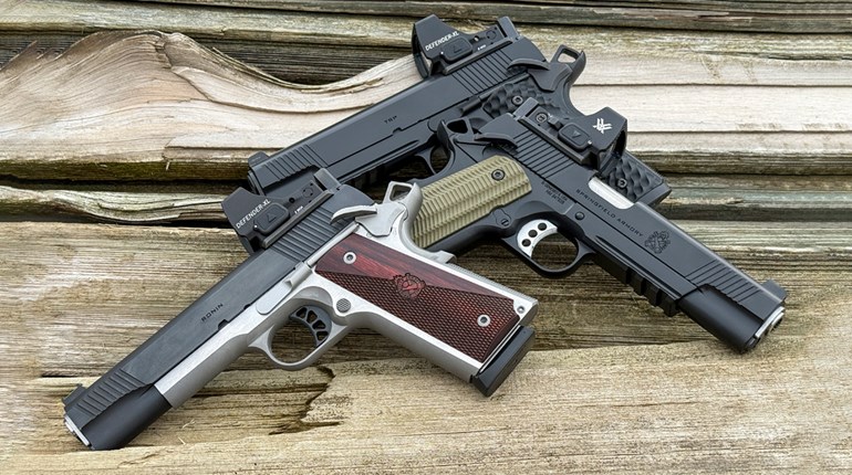Springfield Armory 1911 AOS Series Showdown | An NRA Shooting Sports Journal